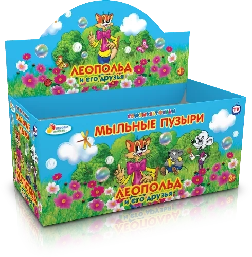 Коробка для мыльных пузырей конструкции "шоу-бокс" - купить от производителя Calculate