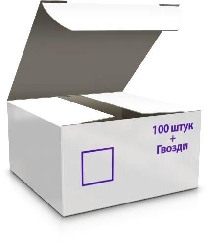 Коробка под крепежи для стеновых панелей конструкции "пачка" на заказ – фото Коробка под крепежи для стеновых панелей конструкции "пачка" на заказ – фото